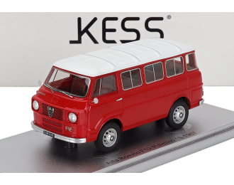 ALFA ROMEO F-12 MINIBUS 1-SERIES (1967), red/white