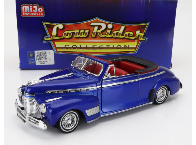 CHEVROLET Special De Luxe Cabriolet Open Low Rider (1941), Blue Met