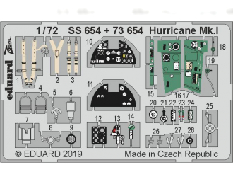 Фототравление Hurricane Mk. I