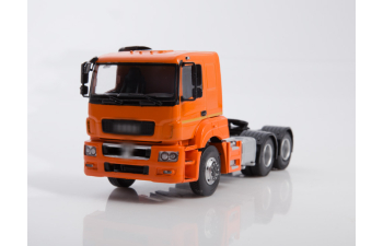 Камский грузовик 65206 седельный тягач, оранжевый