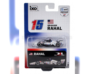 HONDA Team Rahal Letterman Lanigan Racing №15 Indianapolis Indy 500 Indycar Series (2025) Graham Rahal, White Blue Red