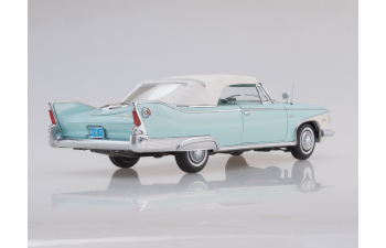 PLYMOUTH Fury Closed Convertible (1960), white/aqua mist