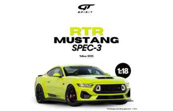 FORD RTR Mustang Spec-3 *Resin serie* (2025), yellow