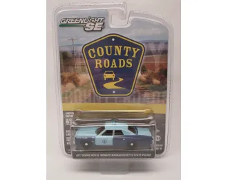 DODGE Royal Monaco "Massachusetts State Police" (1977), light blue / blue