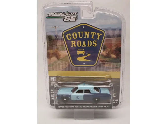 DODGE Royal Monaco "Massachusetts State Police" (1977), light blue / blue