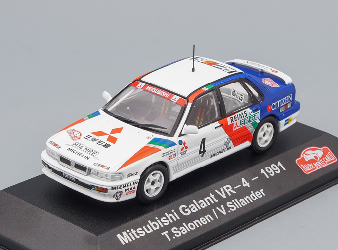 MITSUBISHI Galant VR-4 #4 T.Salonen/V.Silander Rally Monte Carlo 1991
