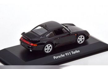 PORSCHE 911 (993) Turbo S Coupe (1995), black