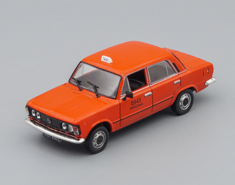 FIAT 125P Taxi, red