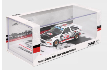 Набор из двух моделей: TOYOTA Corolla AE86 Levin #326 + MITSUBISHI Lancer Evolution III #983 Trackerz Racing
