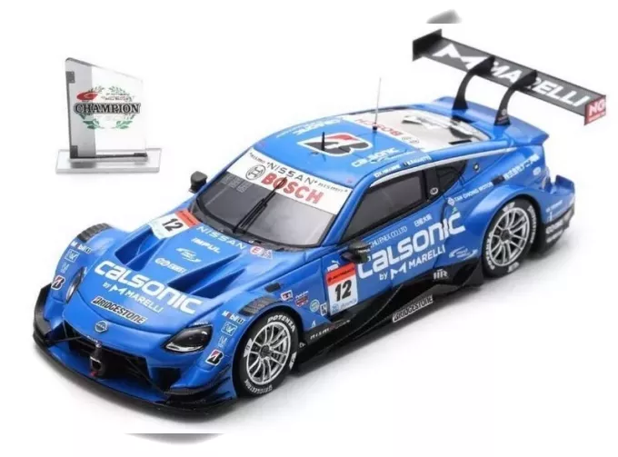 NISSAN Type Z Team Calsonic Impul №12 Gt500 Class Super Gt (2022) Kazuki Hiramine - Bertrand Baguette, Blue