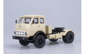 Минский-504, (бежевый) с самосвальным полуприцепом Минский-5232 (коричневый)