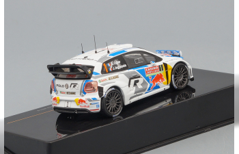 VOLKSWAGEN Polo R WRC No.1 S.Ogier-J.Ingrassia Winner Monte-Carlo 2014 (с люстрой), white