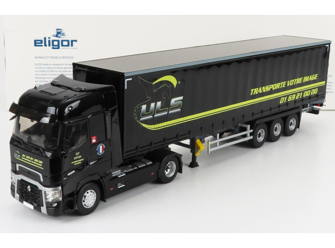 RENAULT T460 Truck Telonato Uls Transports (2016), Black