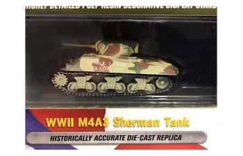 Tank M4A3 Sherman WWII Greatest Generation + Diorama Iwo Jima (1945)