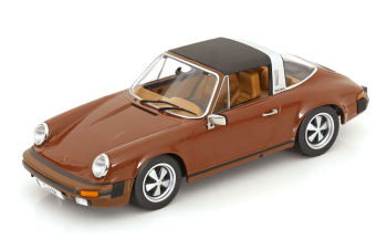 PORSCHE 911 SC Targa Tatort Stuttgart (1975), brown