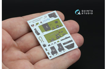 3D Декаль интерьера кабины P-38J Lightning (Hasegawa)