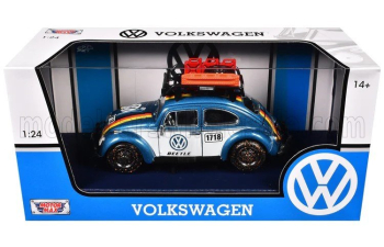 VOLKSWAGEN Beetle Kafer Maggiolino №1718 Off-road (1966), Blue White