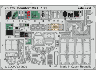 Набор фототравления для Beaufort Mk. I