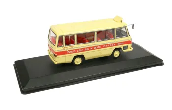 NISSAN Echo public light bus 14 seats (1969), (daimaru), red/cream
