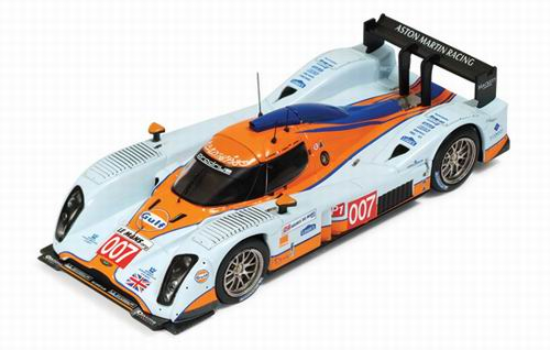 ASTON MARTIN LOLA 007 H. Primat - S. Mucke - A. Fernandez 6th LMP1 Le Mans 2010, blue