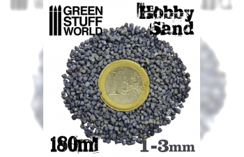 Густой песок, 180 мл - Серый / Thick Hobby Sand 180ml - Grey