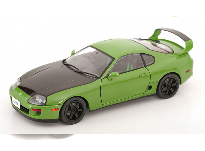 TOYOTA Supra MK4 (1993), green metallic / black