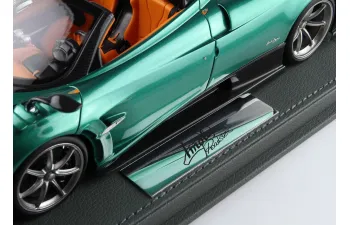 PAGANI Imola Roadster (2023) - Con Vetrina - With Showcase, rio green metallic