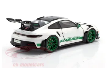 PORSCHE 911 (992) GT3 RS / Tribute to Carrera RS Package (2024), white / green / black