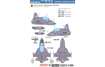 Сборная модель U.S AIR Force Fighter Compact Series:F-20A Tigershark Model Kit