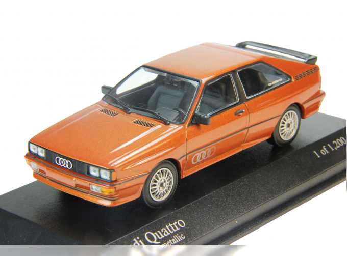 AUDI Quattro (1981), brown metallic