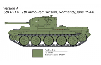 Сборная модель Cromwell Mk.iv Tank Military British Cromwell 1944