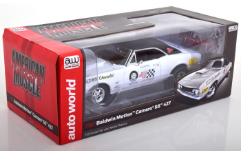 CHEVROLET Camaro SS 427 Baldwin Motion Racing (1967), white black