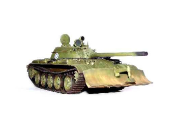 Сборная модель Танк Т-55 с БТУ-55