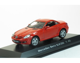 MERCEDES-BENZ SLK350 hard top, High Speed 1:43, red