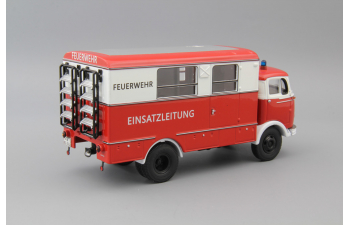 MERCEDES-BENZ LP911 Feuerwehr, red / grey