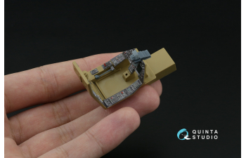 3D Декаль интерьера кабины Ка-50 (черные панели) (Italeri) (с 3D-печатными деталями)