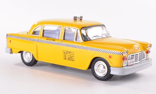 CHECKER Taxi Cab NY (1980), yellow