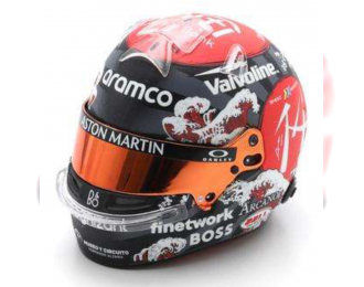 BELL HELMET Casco Helmet F1 Fernando Alonso Team Aston Martin Aramco Cognizant №14 Japan Gp (2024), Various
