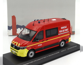 VOLKSWAGEN Krafter L2h2 Lambert Vff 13 Bouches De  Rhone Vehicule Feux De Foret Sapeurs Pompiers (2020), Red Yellow