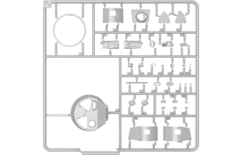 Сборная модель M3 Stuart Hybrid Military 1945