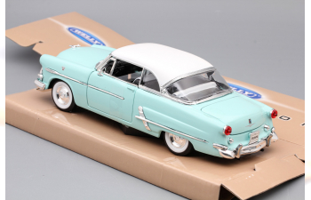 FORD Crestine Victoria Coupe 1953, light blue / white