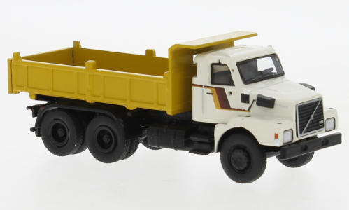 VOLVO N 10 Kipper (1980), white