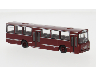 MAN-Büssing BS 120N Regionalverkehr Hannover (1972), dark red
