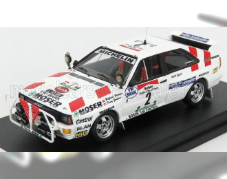 AUDI Quattro №2 6th Rally Bandama (1986) W.Wiedner - F.Zehetner, White Red