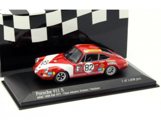 PORSCHE 911S - KREMER RACING - KREMER/NEUHAUS - CLASS WINNERS ADAC 1000KM - 1971