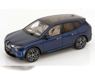 BMW iX (2022), blue metallic