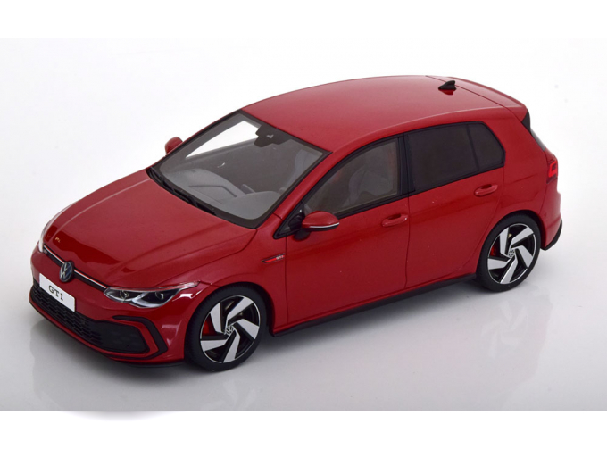 VOLKSWAGEN Golf 8 GTI (2021), red metallic