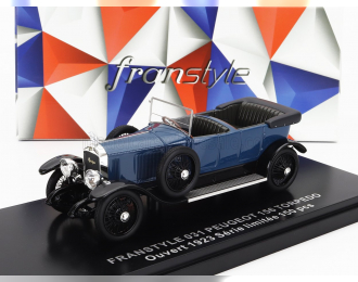 PEUGEOT 156 Torpedo Cabriolet Open (1923), Blue Black