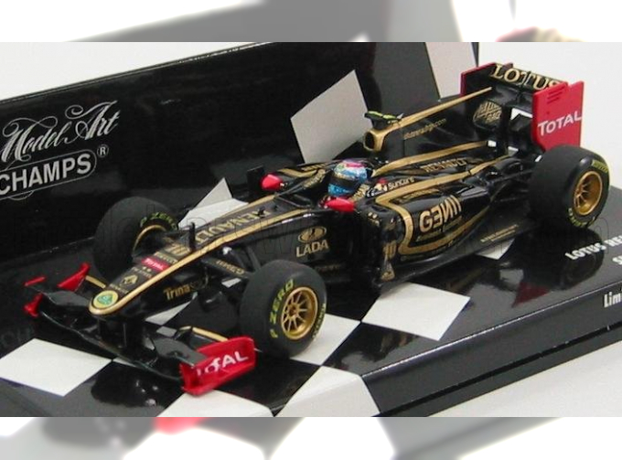 RENAULT F1 Rs31 Lotus N 10 Showcar 2011 V.petrov, Black Gold Met