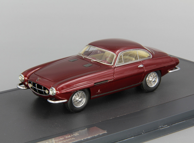 JAGUAR XK120 Ghia Supersonic (1954), dark red metallic